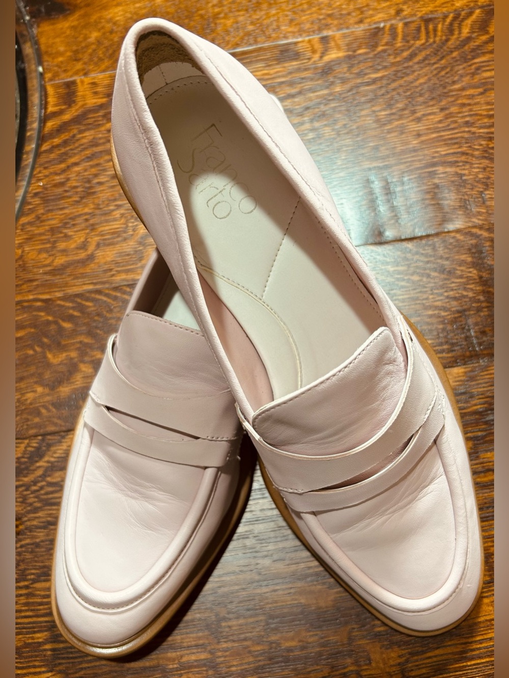 Franco Sarto Women’s Blush/ Pink Loafers Size 10M